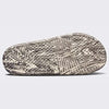 APL: Athletic Propulsion Labs Women's Big Logo Techloom Slide, (6, Pristine/Silver Travertine/Marble, Numeric_6)
