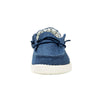 HEYDUDE Girl's Wendy Youth Sparkling Denim Size 13 | Girl’s Shoes | Girl’s Lace Up Loafers | Comfortable & Light-Weight