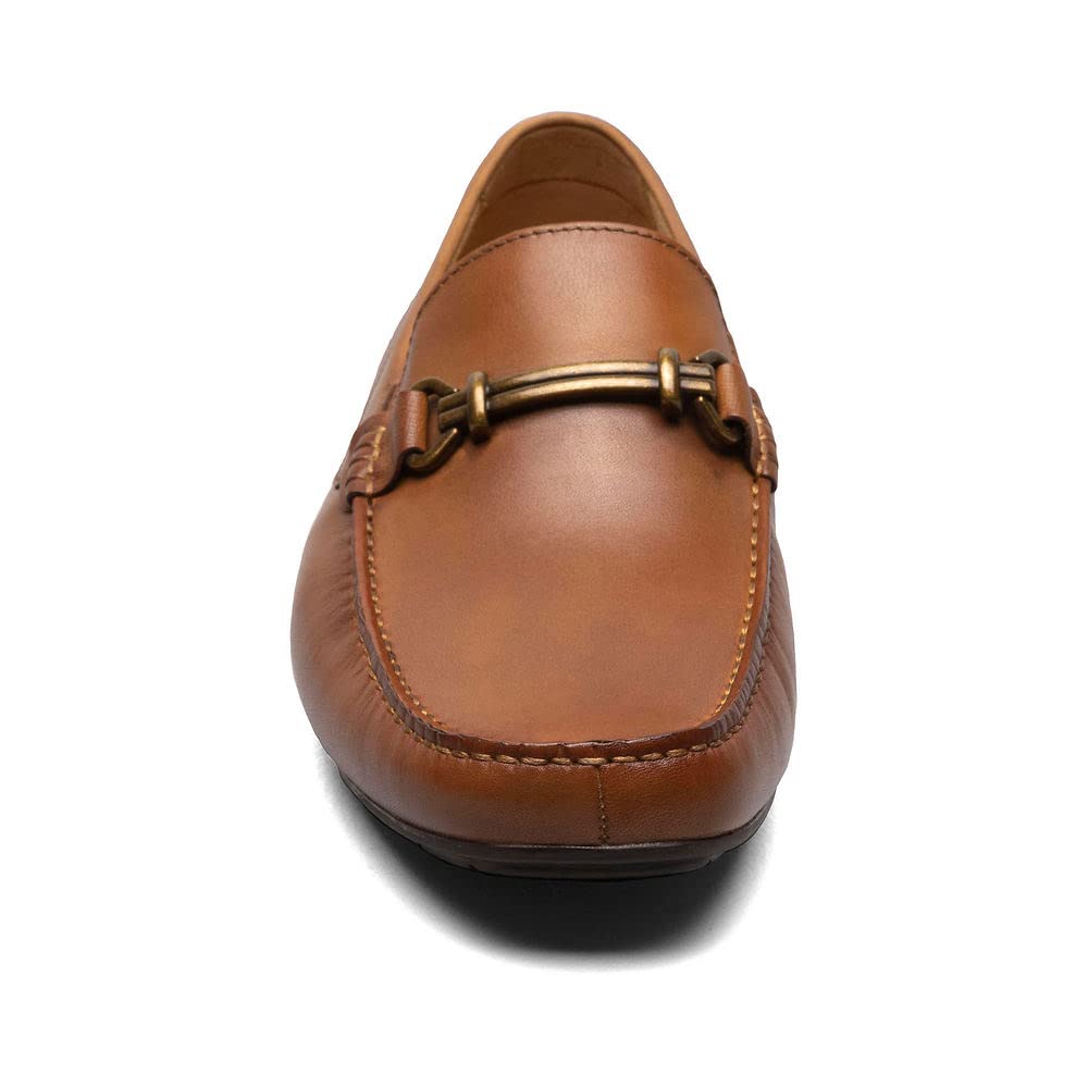 Florsheim Talladega Moc Toe Bit Driver Mens Slip On 95 DM US Cognac
