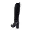 Naturalizer Women's Kalina-Stretch Boots Knee High, Black Leather and Fabric, 11 Wide