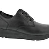 Drew Men's Armstrong Casual Shoe, Black Leather, 11.5 X-Wide (4E)