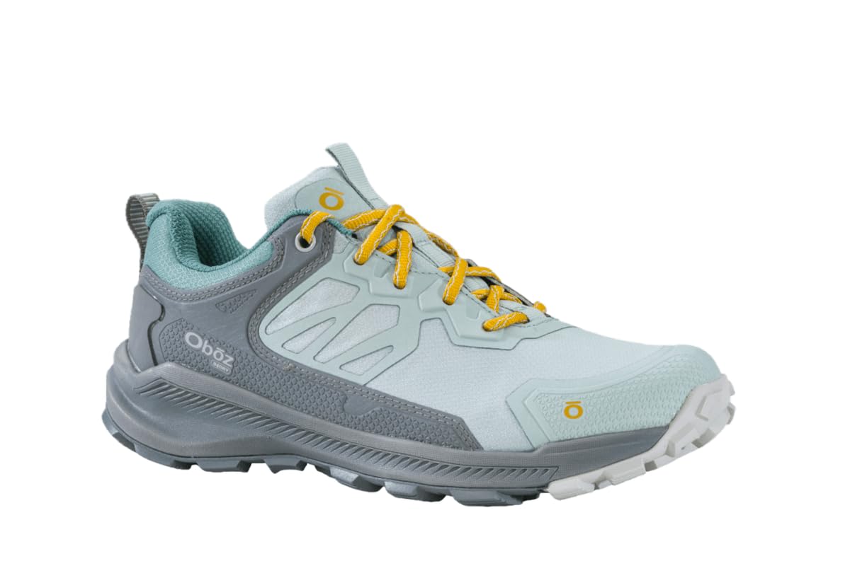 Oboz Women's Katabatic Low B-Dry Hiking Shoe, Glacier, 8 Medium