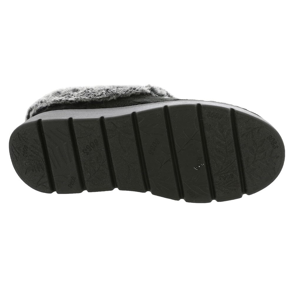 Skechers Womens Keepsakes Lite - Warm Greetings Black/Black 5 Medium