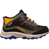 Merrell Hiking Boot, Cobalt/Gold, 6.5 US Unisex Big Kid