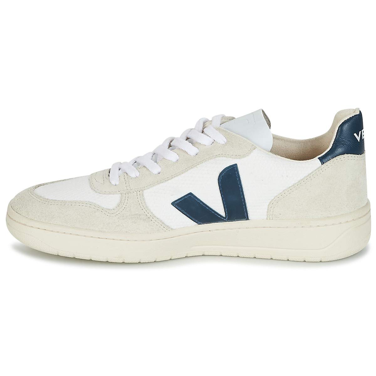VEJA V-10 B-Mesh White/Nautico 39 (US Women's 8) M