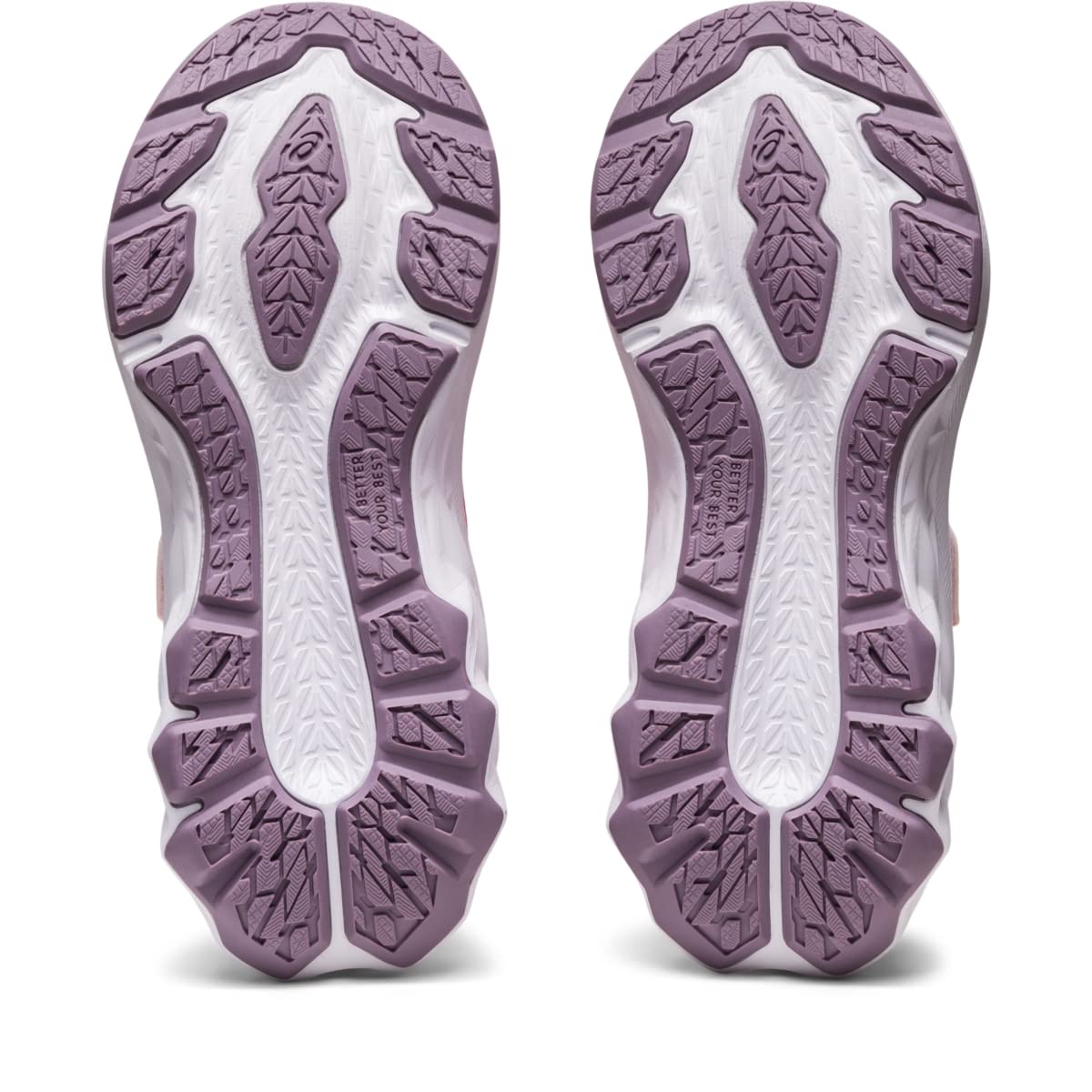 ASICS Kid's NOVABLAST 2 Pre-School Running Shoes, 2.5, Papaya/Dusk Violet