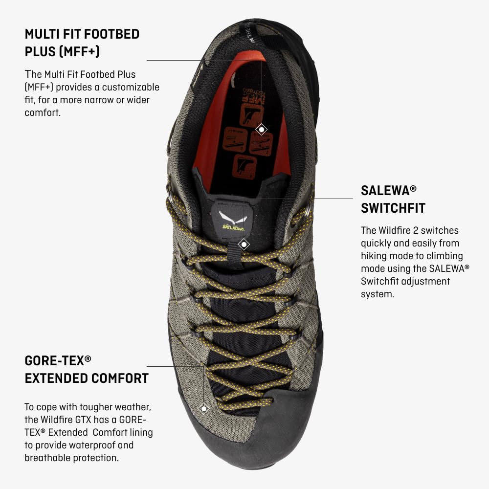 Salewa Wildfire 2 GTX Bungee Cord/Black 7 M