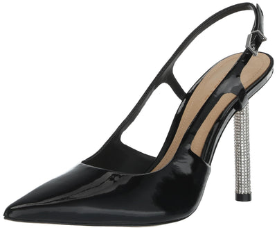 SCHUTZ Women's Boris Pin Heel Pump, Black, 8.5