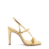 Schutz Women's Heloise High Gold 7.5 Medium