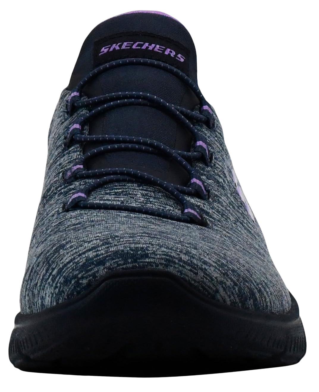 Skechers Women's Summits - Quick Getaway Shoes, Navy/Lavender, 6 M