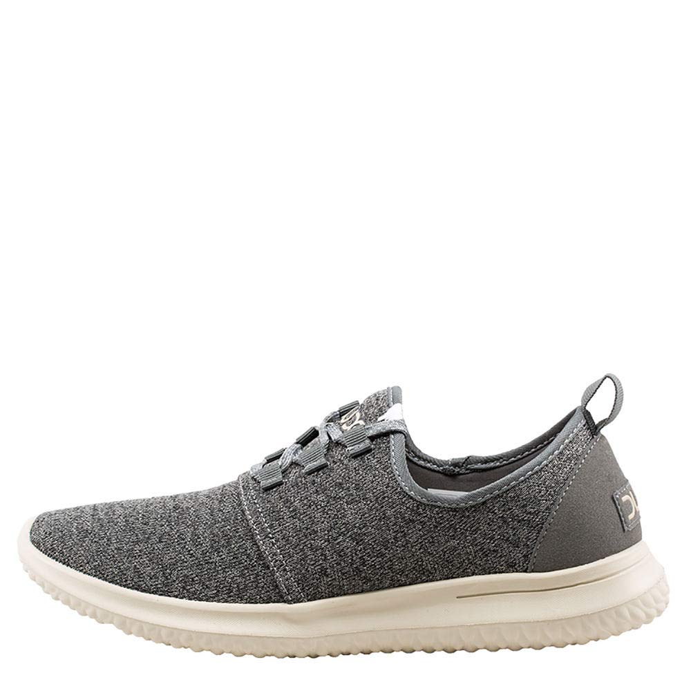 Hey Dude Men's Relay Sox Sneakers, Taupe, 13 US M/EU 46