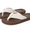 SKECHERS Womens Asana - Valley Chic!, Natural, 8, Medium
