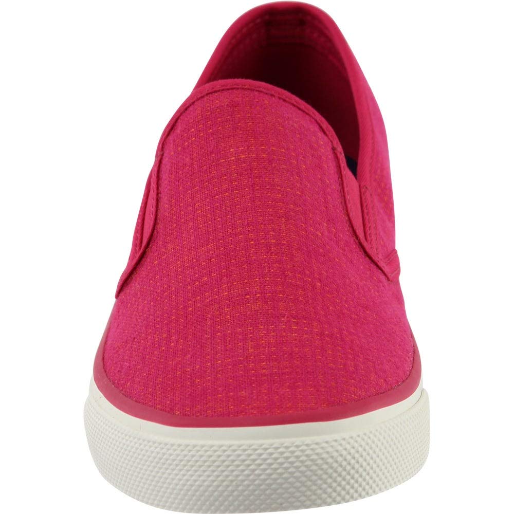Sperry Top-Sider Women's Seaside Two-Tone Linen Shoe, Pink/Coral, 8 Medium US