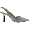 Michael Kors Chelsea Sling Silver 8.5 M