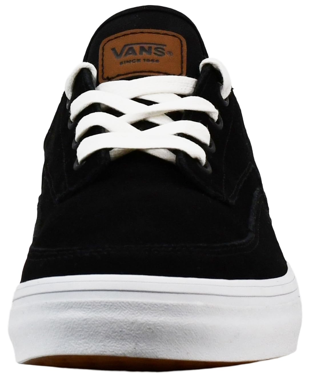 Vans Men's Emmerson Deluxe Sneaker, Suede Black/Brown, 11.5 M US