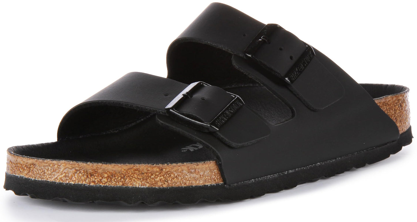 Birkenstock Men's Arizona Triples Black, Birko Flor Slippers, Triples Black, 7.5