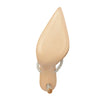 SCHUTZ Women's Pearl Pin Heel Mule, True Beige, 8.5