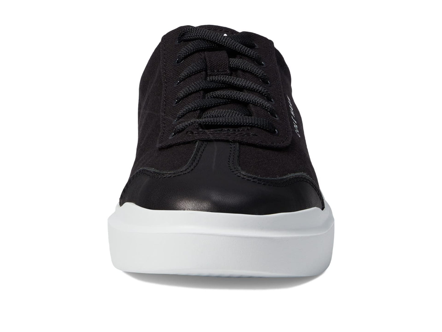 Cole Haan Grandpro Rally Canvas T-Toe Black/Optic White 6 B (M)