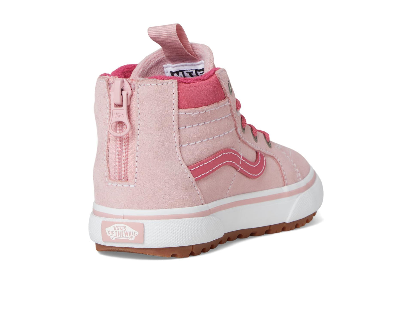 Vans Kids MTE SK8-Hi Zip (Infant/Toddler) Sneaker, Pink/Multi, 8 US Unisex