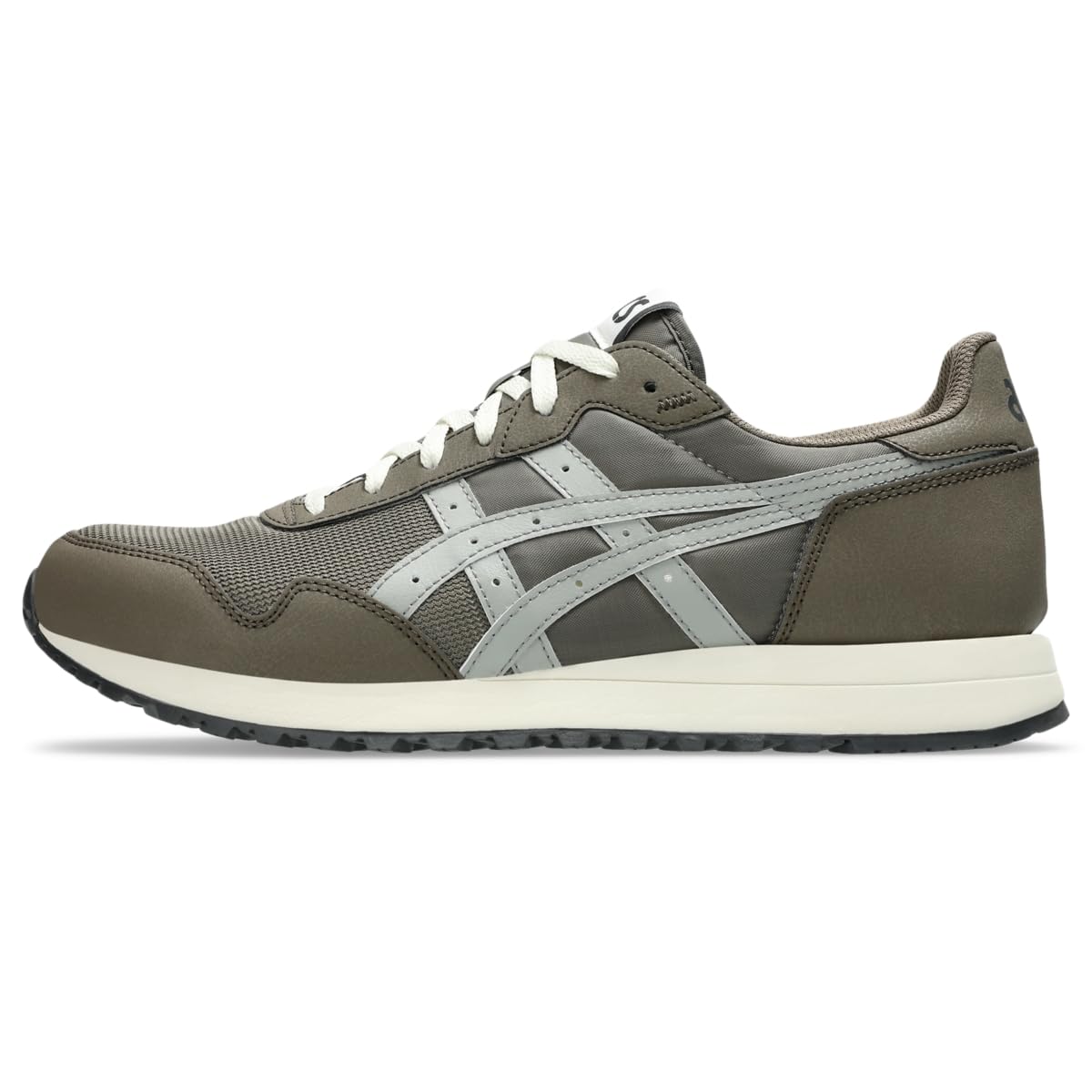 ASICS Unisex Tiger Runner II Sportstyle Shoes, 8.5M / 10W, Dark Taupe/Seal Grey