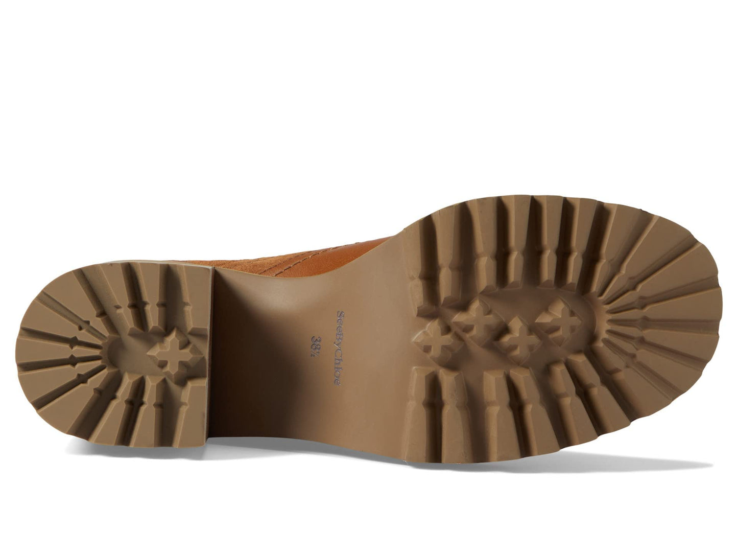 See by Chloe Dayna Ankle Bootie Tan EU 38 (US Women's 8) M