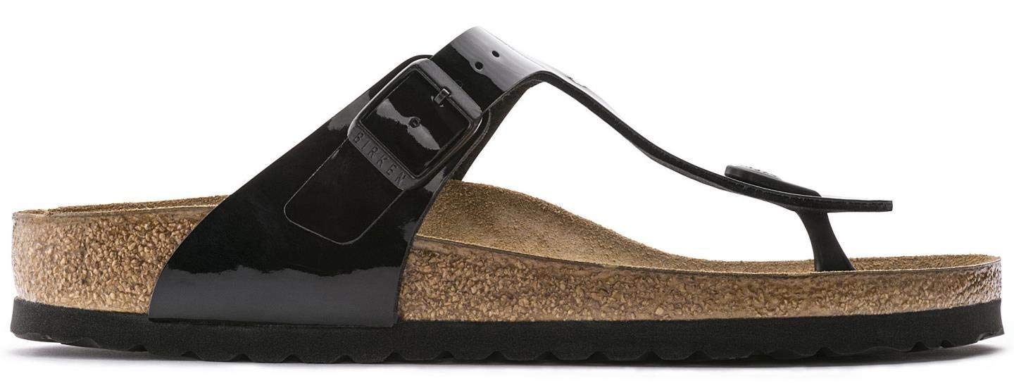 Birkenstock Girls Flip Flop Sandals, Black, 4.5 Big Kid