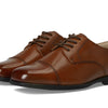 Florsheim Reveal Cap Toe Jr Boys' Toddler-Youth Oxford, 6.5 M US Big Kid, Cognac