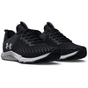 Under Armour Men's Charged Engage 2 Training Shoe, (001) Black/White/Black, 7