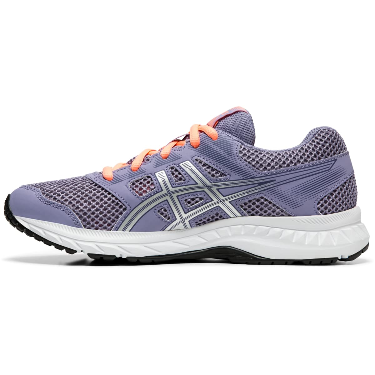 ASICS Kids Girl's Gel-Contend 5 (Big Kid) Ash Rock/Silver 6.5 Big Kid