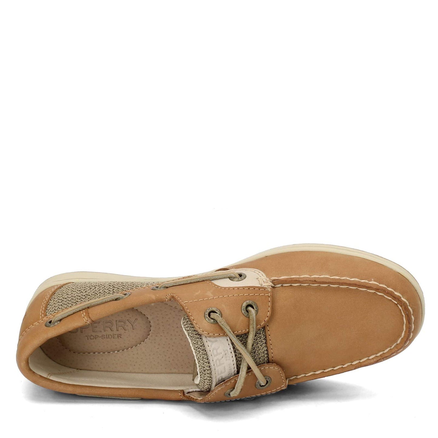 Sperry Womens Koifish Boat Shoe, Linen/Oat, 7