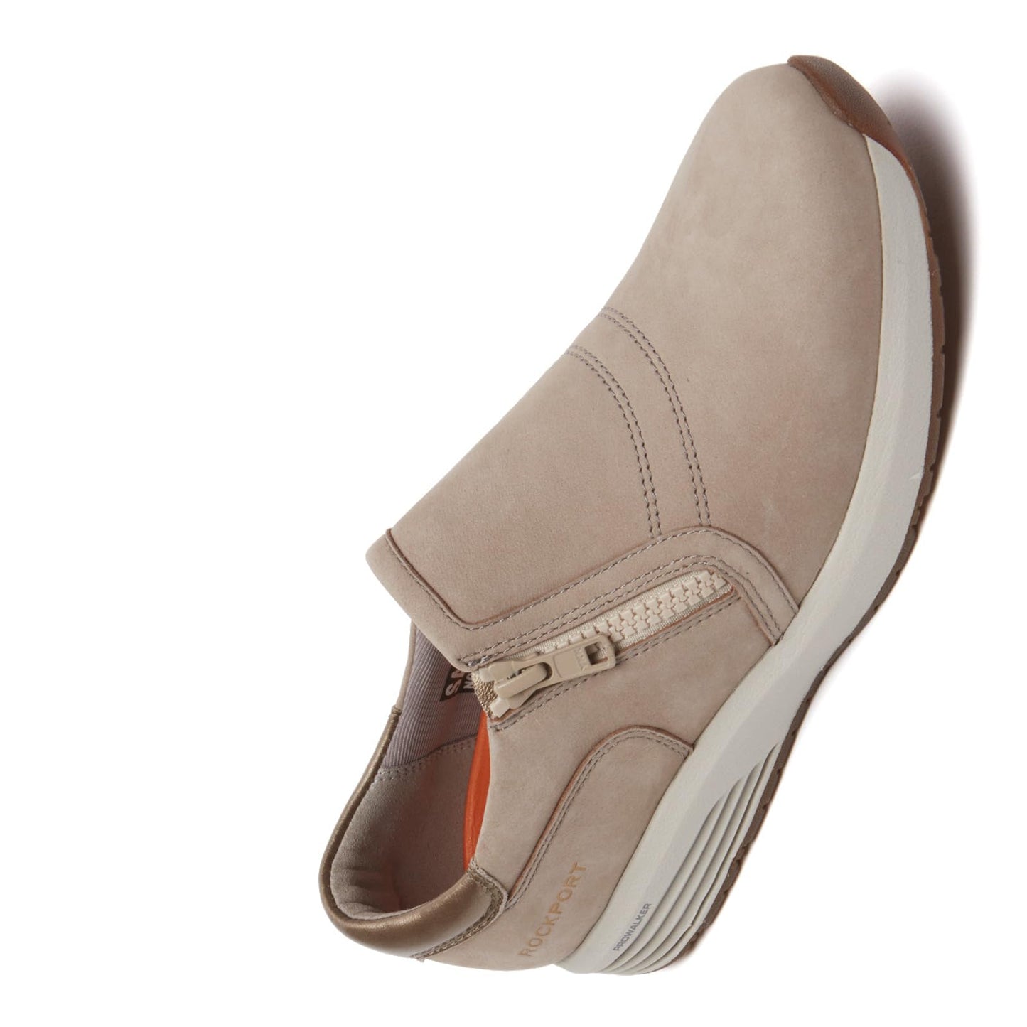 Rockport Trustride W Slip On Womens Slip On 85 BM US Taupe