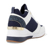 Michael Kors Georgie Knit Trainer Navy 7 M