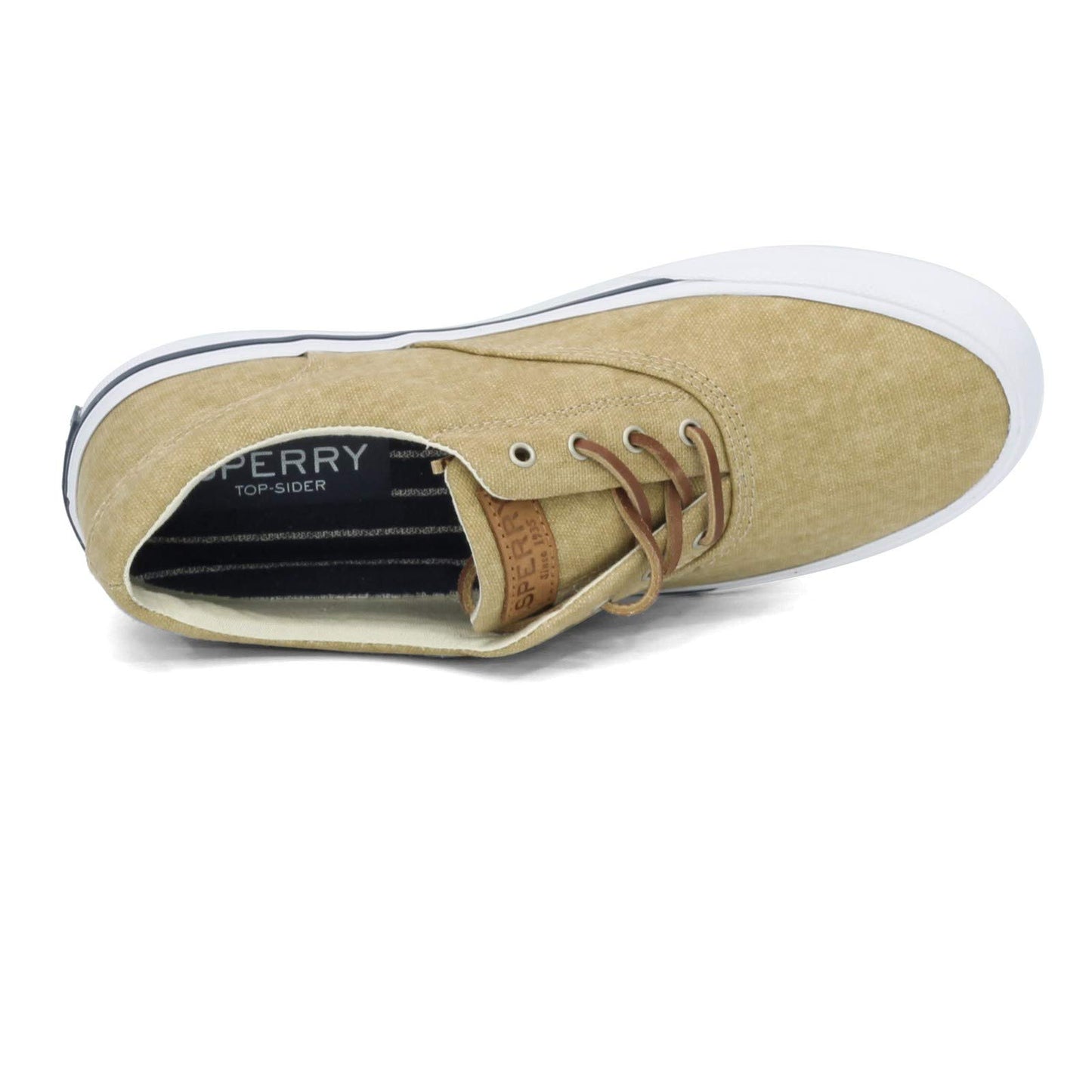 Sperry Men's Striper II Cvo Sneaker, Tan Chino, 11