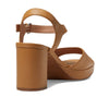 Madewell The Nadia Platform Sandal Amber Brown 7.5 M