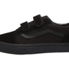 Vans Old Skool V Junior/Big Kids Shoes Sneakers Boys/Girls (Black/Black, 6.5, Numeric_6_Point_5)