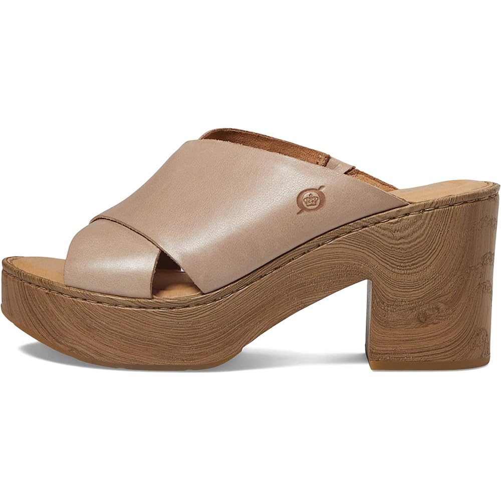 BORN Pavia Natural Full Grain Leather 9 M (B)