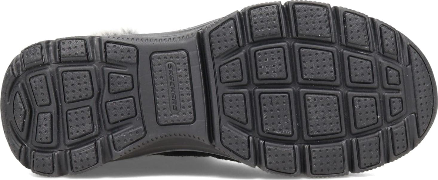 Skechers womens Zip Bootie Fashion Boot, Black, 6 US