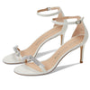 Stuart Weitzman Nudist Bow 75 Sandal White 9.5 B