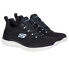Skechers Ladies' Summit Slip-On Bungee Sneaker, Black, Size 6.5 M