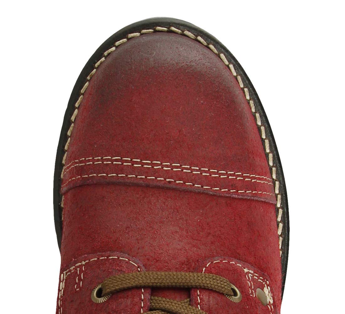 Taos Footwear Women's Tall Crave Boot Red Rugged 9-9.5 (M) US