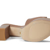 Stuart Weitzman Squarehigh Platform 95 Slide Fawn 9 B