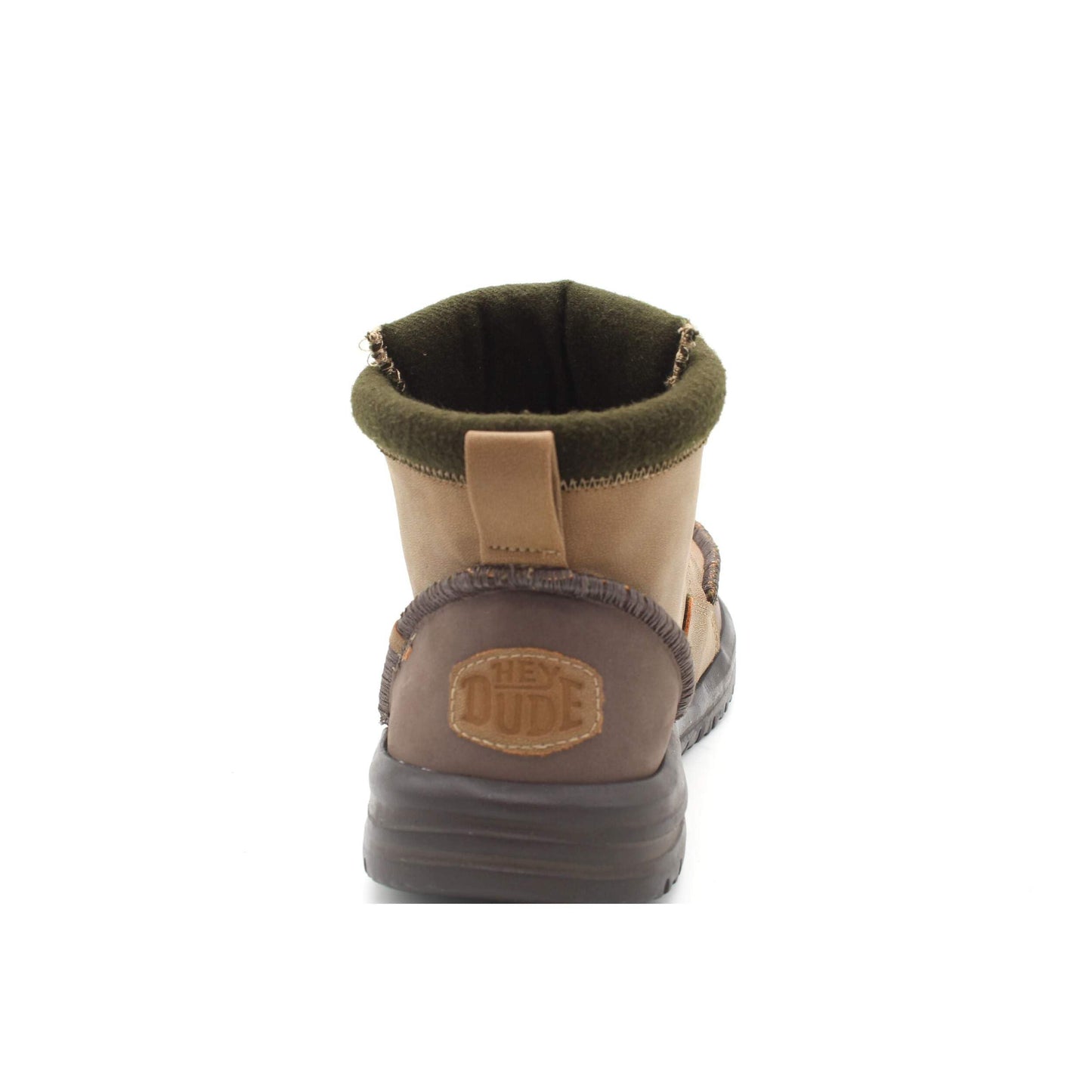 HEYDUDE Men's Bradley Classic Tumbled Nut 15 Medium