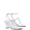 Tory Burch Women's 85 mm Capri Miller Wedge Argento/Silver 7.5 Medium