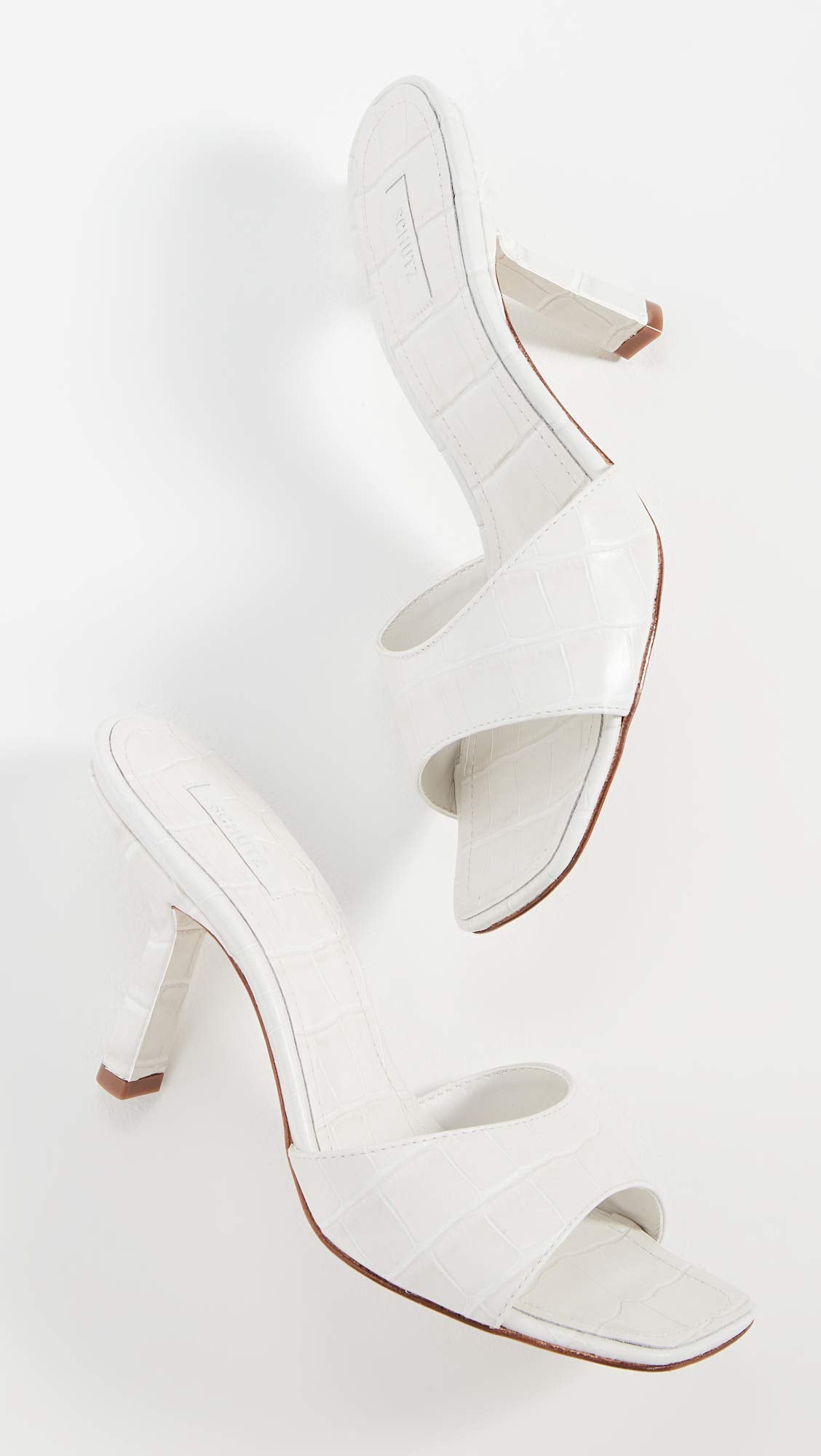 SCHUTZ Posseni Pearl New Crocodile 8.5 M