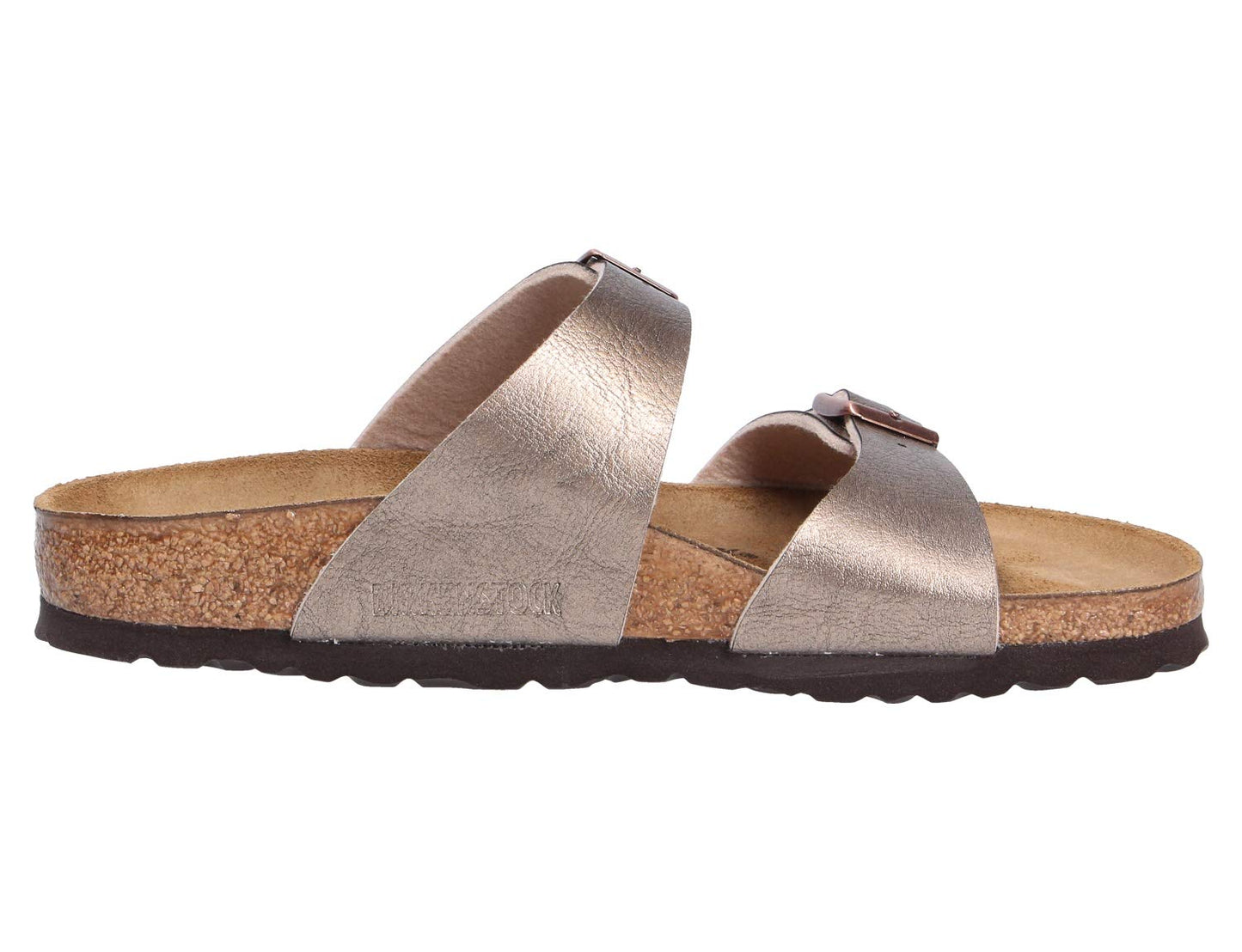 Birkenstock Women's Sandales Sydney Birko-Flor Graceful Taupe, Taupe, 5.5 UK