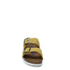 Birkenstock New Women's Arizona SF Slide Sandal Ochre Suede 40 N