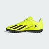 adidas Soccer X Crazyfast Club Turf (Little Kid/Big Kid) Team Solar Yellow/Black/White 5 Big Kid M