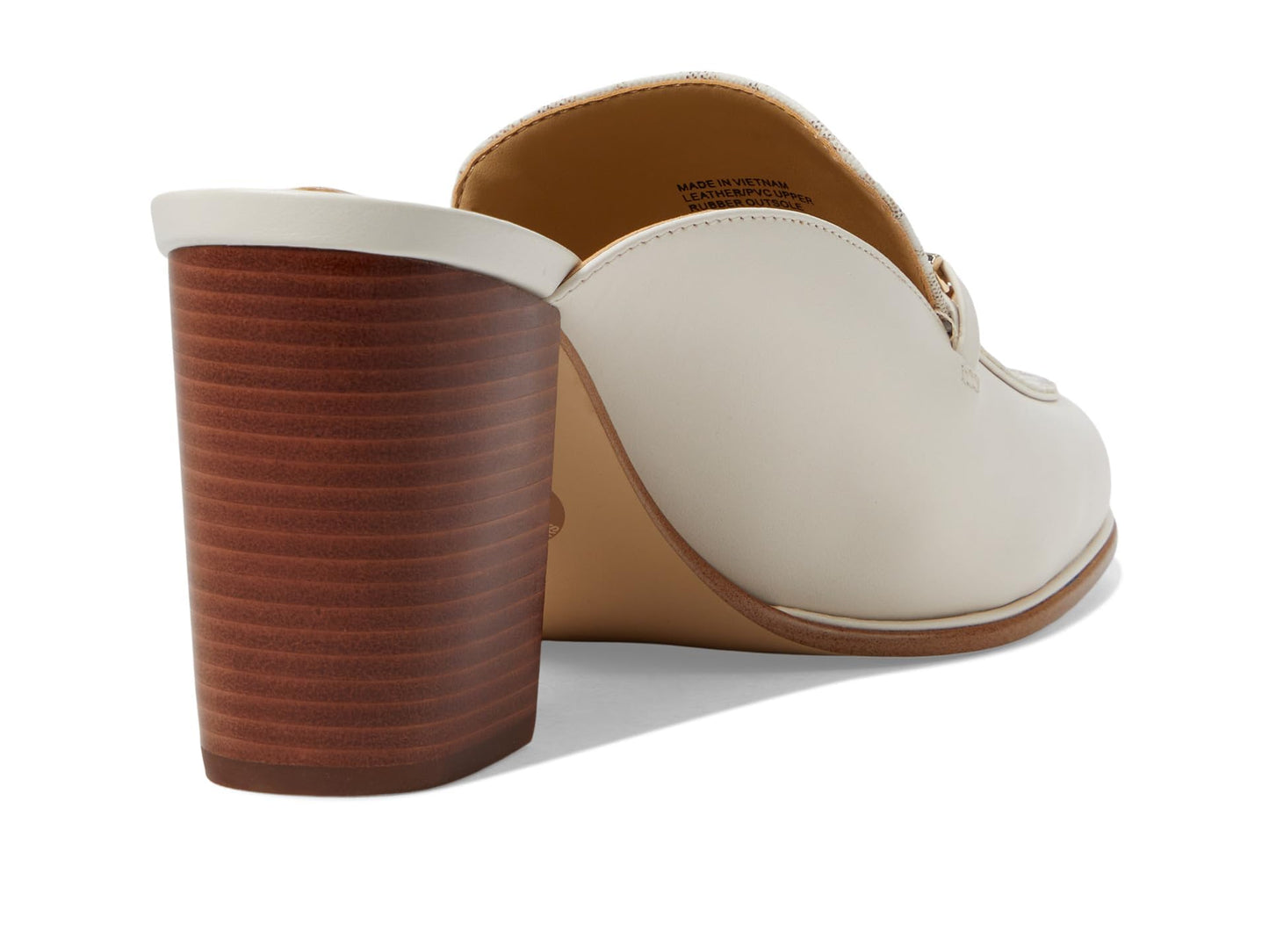 Michael Kors Tiffanie Heeled Mule Vanilla 7.5 M
