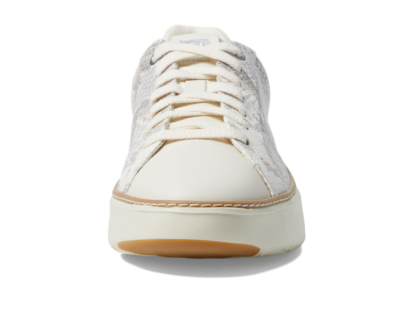 Cole Haan Women's Grandpro Topspin Sneakers, Roccia Pearly Snake Print Ivory, 9.5-B US
