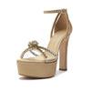 SCHUTZ Jayda Platform Light Nude/Transparente 9 M